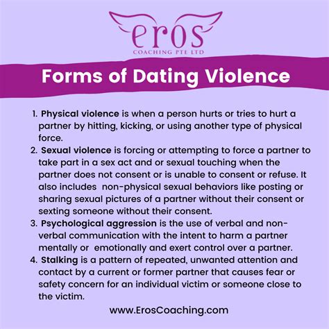 everything about dating violence eros coaching