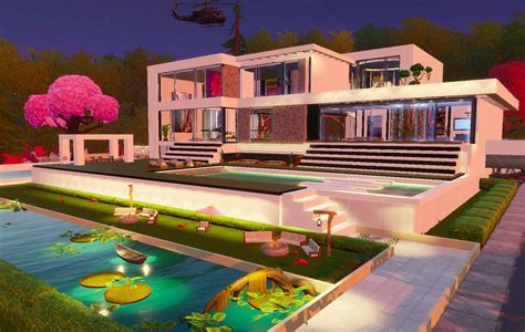 Ultra Modern Luxury Mansion Fortnite Creative Map Code Dropnite