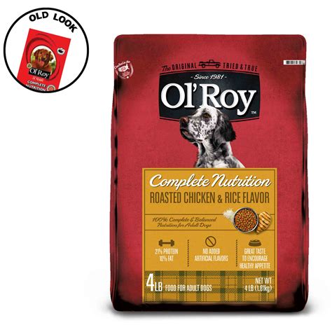 Ol Roy Complete Nutrition Dry Dog Food Roasted Chicken And Rice Flavor