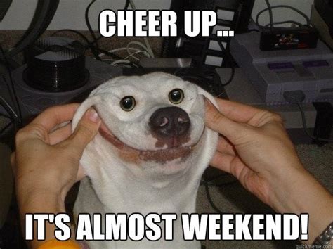 Cheer Up It S Almost Weekend R Memes