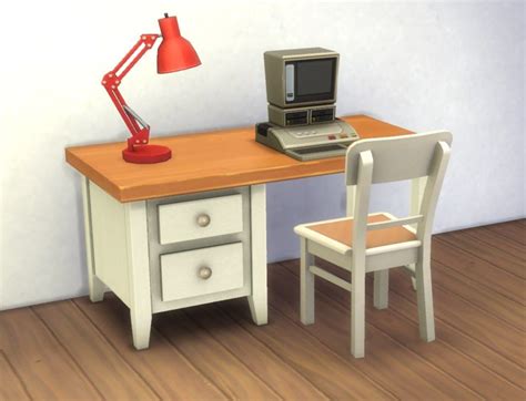The Sims 4 Corner Desk Cc Zion Star