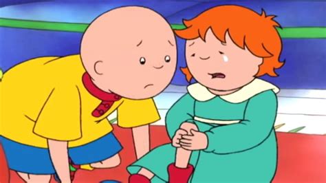 Caillou And Rosies Injury Caillou Cartoon Youtube