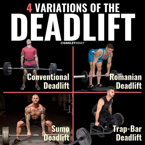4 Deadlift Variations That Will Shape Your Body And Expand Your Butt Deadlift
