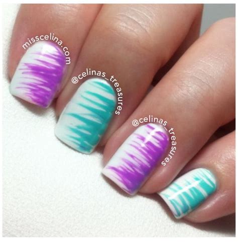 You can mix any patterns you like in a creative way. 30 Easy Nail Designs for Beginners - Hative