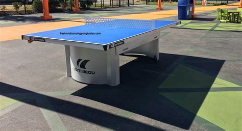 Cornilleau 510 Pro Boston Lawn On D Best Outdoor Ping Pong Tables