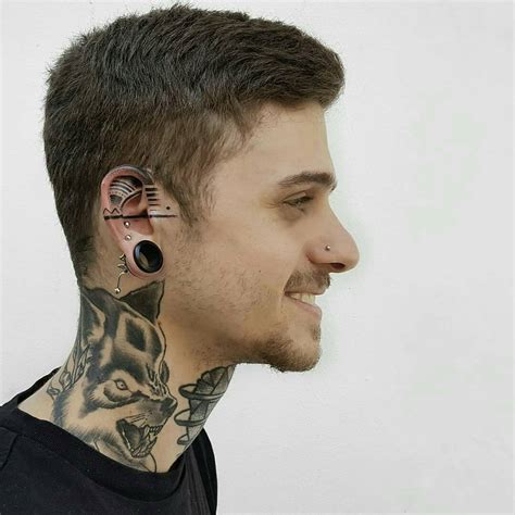 List 94 Background Images Behind The Ear Tattoos For Men Superb 112023