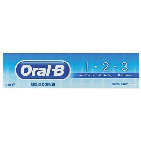 Buy Oral B 123 Toothpaste 100ml Online At Chemist Warehouse®