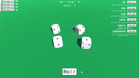 Idle Dice Roller By Gnomable