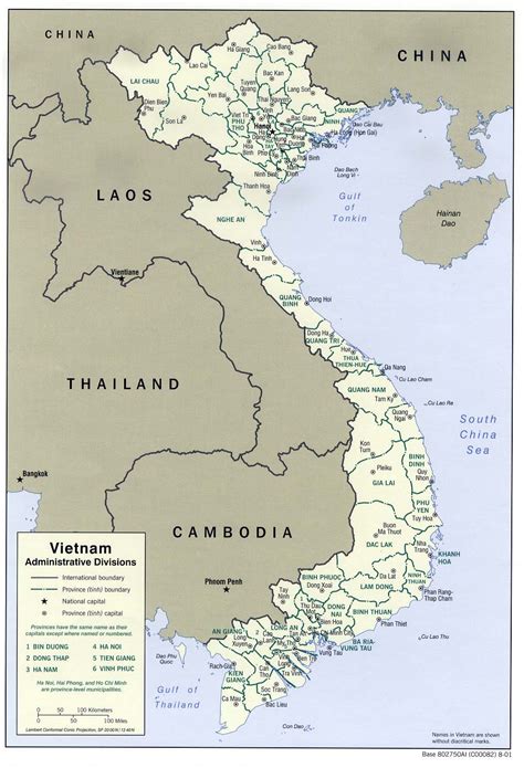 Map Of Vietnam Provinces Online Maps And Travel
