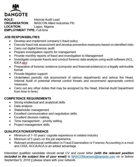 I come to you equipped with a degree in business processes, and a proven track record in auditing, making me believe that i have all the attributes that you require from a candidate. Cover Letter For Cv Internal Auditor - 89+ Cover Letter ...