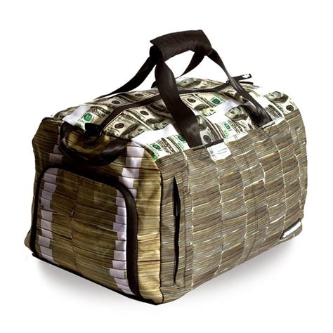 Money Stacks Duffle Bag The Art Of Mike Mignola