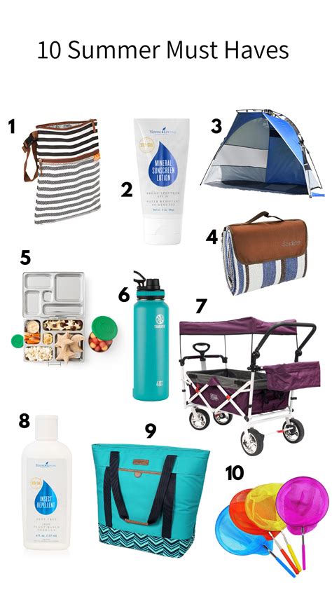 Top 10 Summer Must Haves Little Us