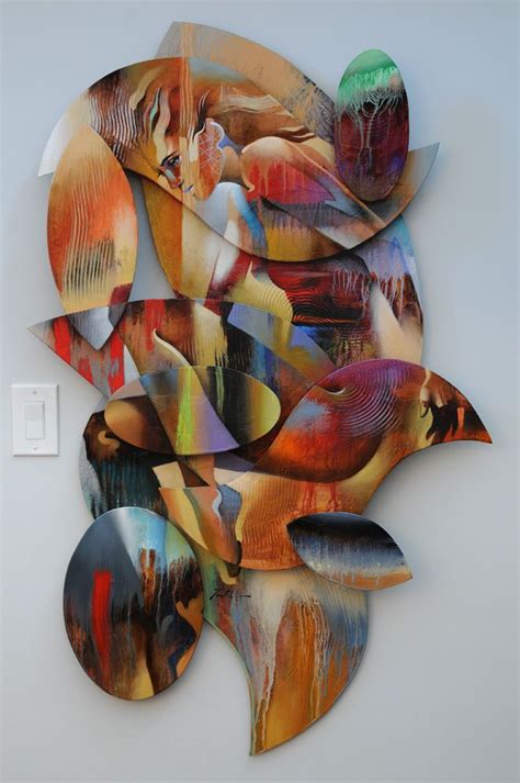 Abstract 3d Wall Art Contemporary 3d Wall Painting