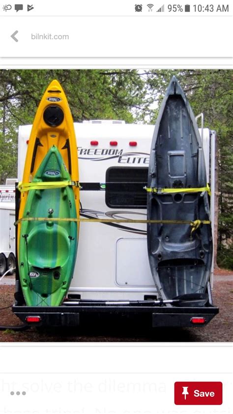 Rv Kayak Bumper Kayaking Camper Life Go Camping