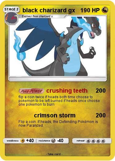 But did you check ebay? Pokémon black charizard gx - crushing teeth - My Pokemon Card