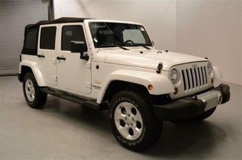 Purchase New New 2013 Jeep Wrangler Unlimited Sahara 4x4 Soft Top