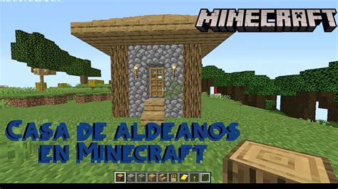 Minecraft Como Hacer La Casa De Los Aldeanos De Minecraft 114 Youtube