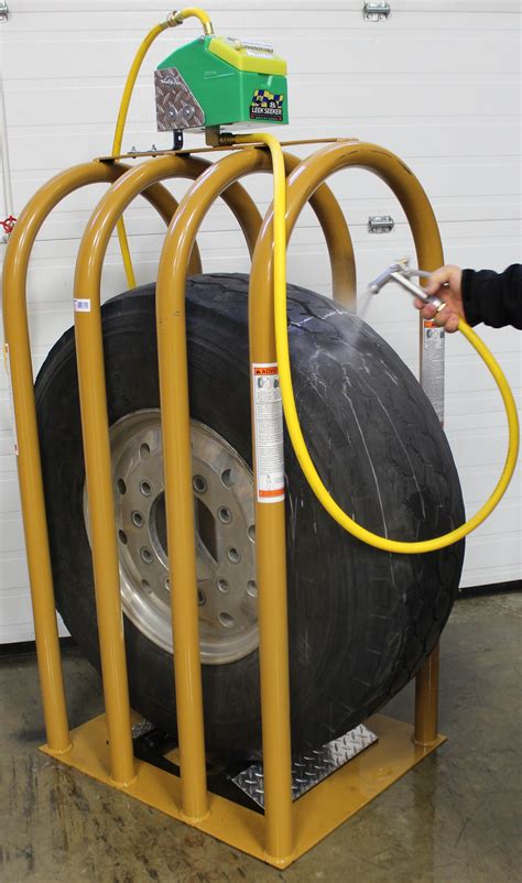 The Safest Tire Leak Detection System Ever Developed Keeps Technicians