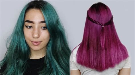 Purple Dye Over Green Hair 7 Quick And Easy Tips Top Methods Hair