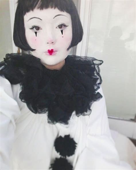 Jester Makeup Clown Makeup Costume Makeup Eye Makeup Pierrot Costume Pierrot Clown Female