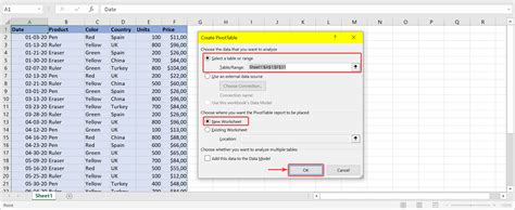 How To Create A Simple Pivot Table In Excel Knowl365