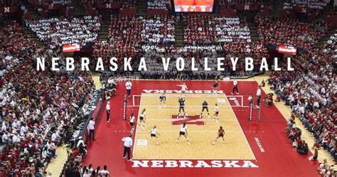 No 1 Nebraska Volleyball Sweeps Past Rutgers