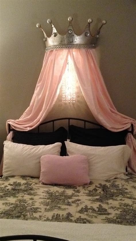 Why not add a bed canopy to give it a glamorous, cozy, and romantic feel. Mop Bucket Bed Crown · How To Make A Bed Canopy · Home ...