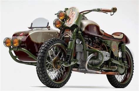 Custom 2wd Ural Sidecar Motorcycle By Le Mani Moto “from Russia With