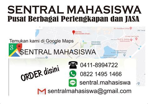 Maybe you would like to learn more about one of these? SENTRAL MAHASISWA: MEMASANG LOGO UNHAS PADA KRS