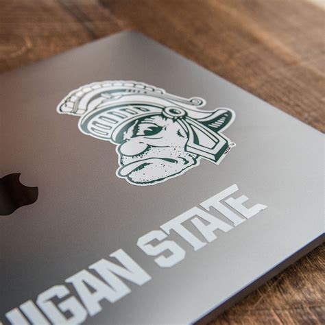 Michigan State Msu Block S Logo Vinyl Decal Sticker Nudge Printing