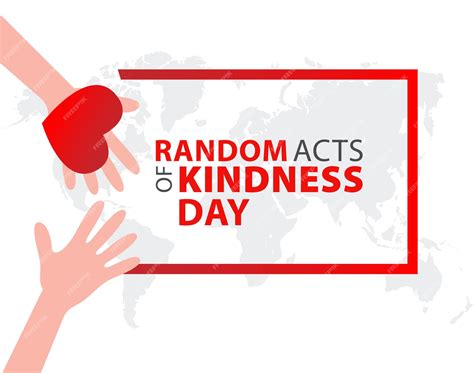 Premium Vector Random Acts Of Kindness Day