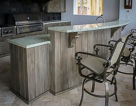 Do you want the rich look of real wood outdoor cabinets without the constant maintenance? NatureKast Weatherproof Cabinetry — Open Door Building ...