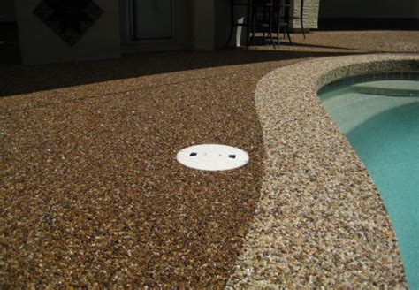 Stone Pebble Epoxy Flooring Concrete Resurfacing And Floor Coatings