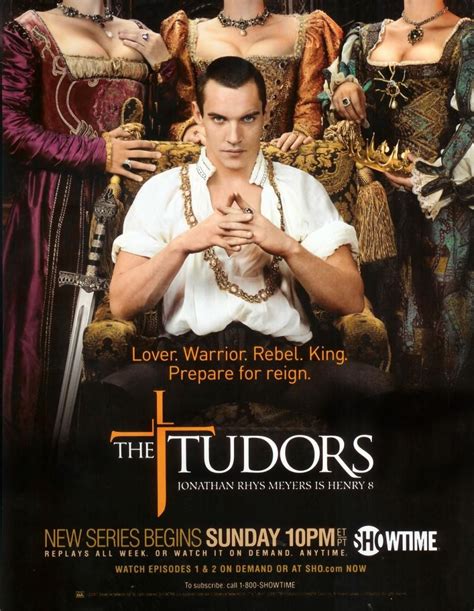 The Tudors Tv Show Jonathan Rhys Meyers Tudor