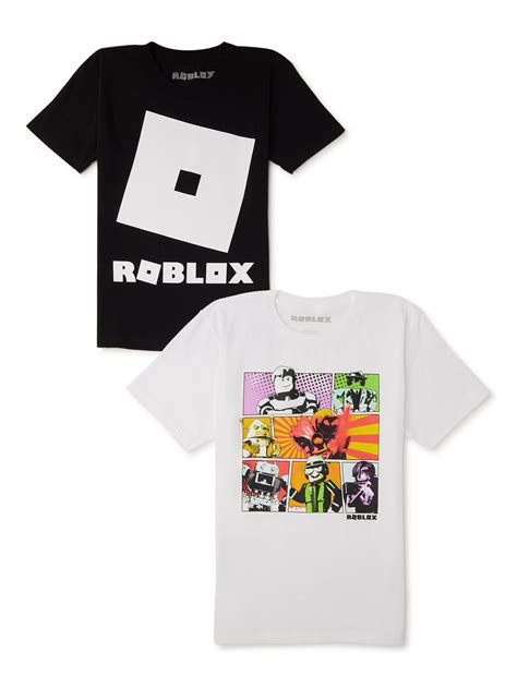 Boys Roblox Characters Graphic T Shirt 2 Pack Size 4 18