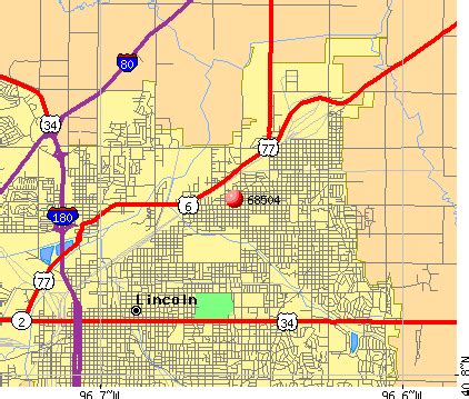 Nebraska Zip Code Map Maps Online For You