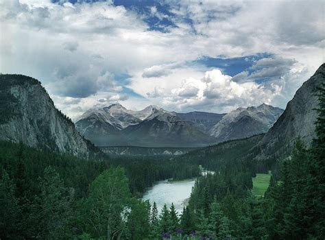 Looking Down The Bow River On A Summer Photograph By Todd Korol Fine