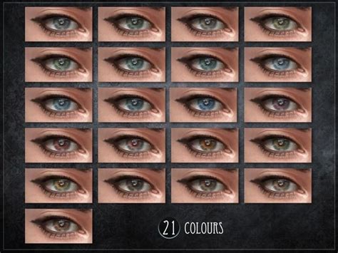 Remussirions Tandem Eyes Sims 4 Cc Eyes Sims 4 Eye Sims 4 Eye Color