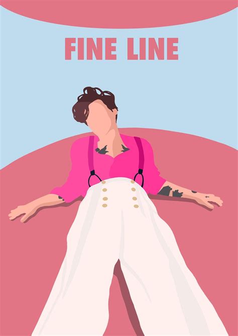 Harry Styles Fine Line Poster Etsy