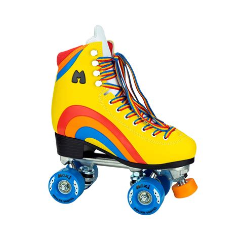 Buy Moxi Rainbow Rider Beginner Quad Roller Skates Recreational Outdoor High Top Roller Skates