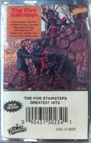 The Five Stairsteps Greatest Hits 1982 Cassette Discogs