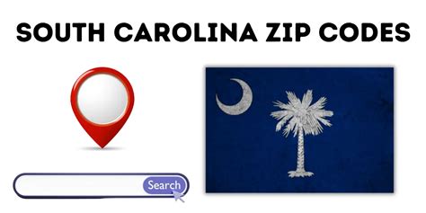 South Carolina Zip Codes United States Of America