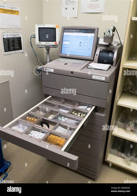 Medication Dispensing Machine This Is A Pyxis Medstation An Automated