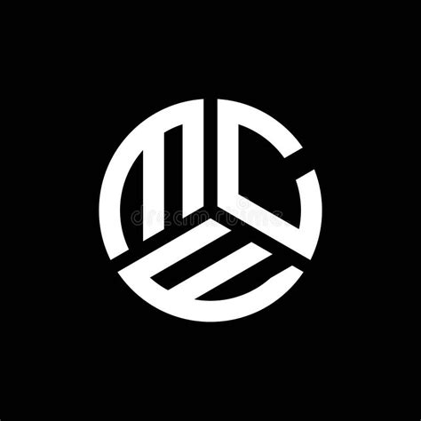 Mce Letter Logo Design On Black Background Mce Creative Initials