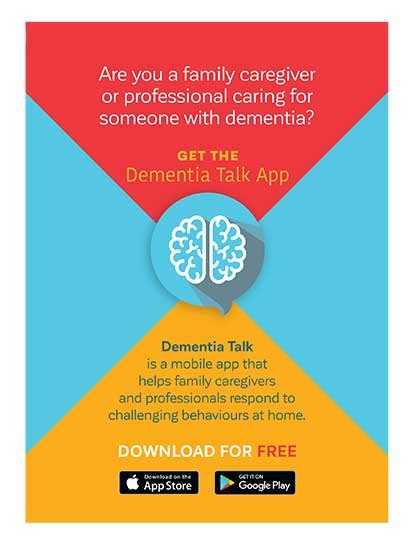 Dementia Talk App Dementia Carers