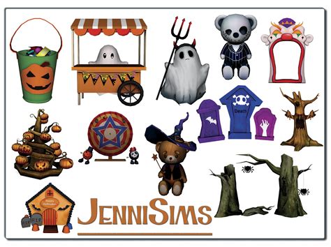 Collection Happy Halloween 12 Items At Jenni Sims Sims 4 Updates