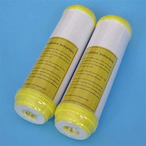 10 Inch Water Softening Resin Filter Effectively Removes Descaling And