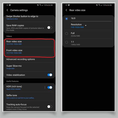 Android Camera Settings Features And More Explained Upphone