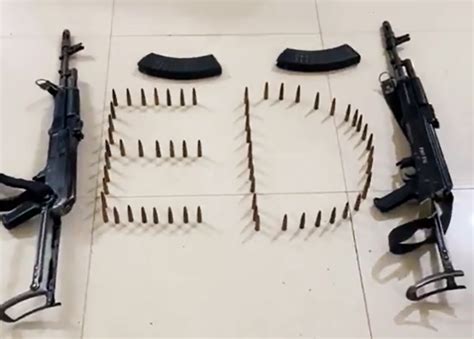 Illegal Mining Probe Ed Recovers 2 Ak 47 Rifles 60 Cartridges In