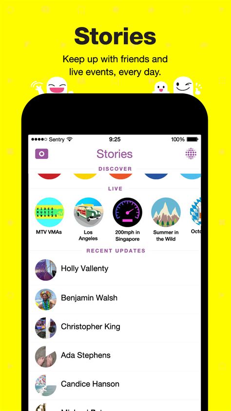 Snapchat App Gets Updated With Story Replies Improved Lenses Iclarified